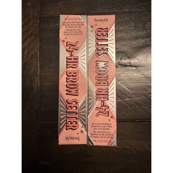 Benefit Cosmetics 24-HR Brow Setter Clear Brow Gel with Lamination Effect set of - Picture 1 of 6